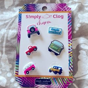 New Simply Southern Clog Croc Charms Jeeps Truck Bus